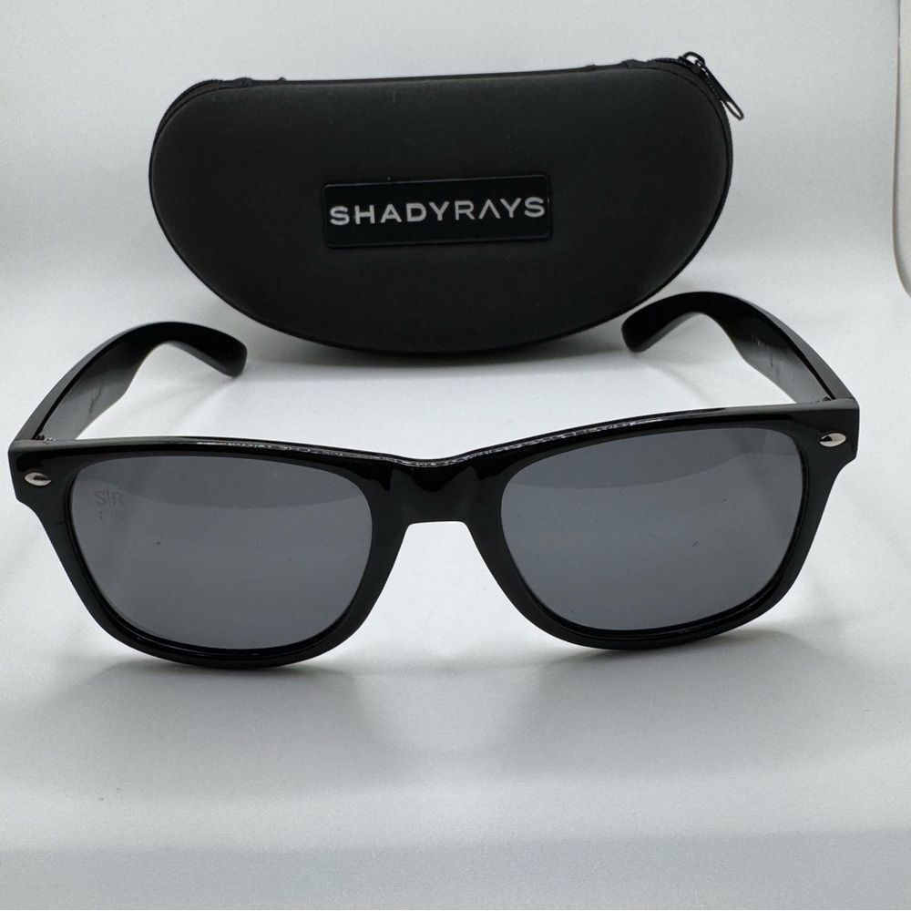 ShadyβRays Polarized Wayfarer Sunglasses with Case UNISEX